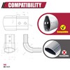 Selvouth 90 Degree Aluminum Corner for Dump Truck Tarp Systems