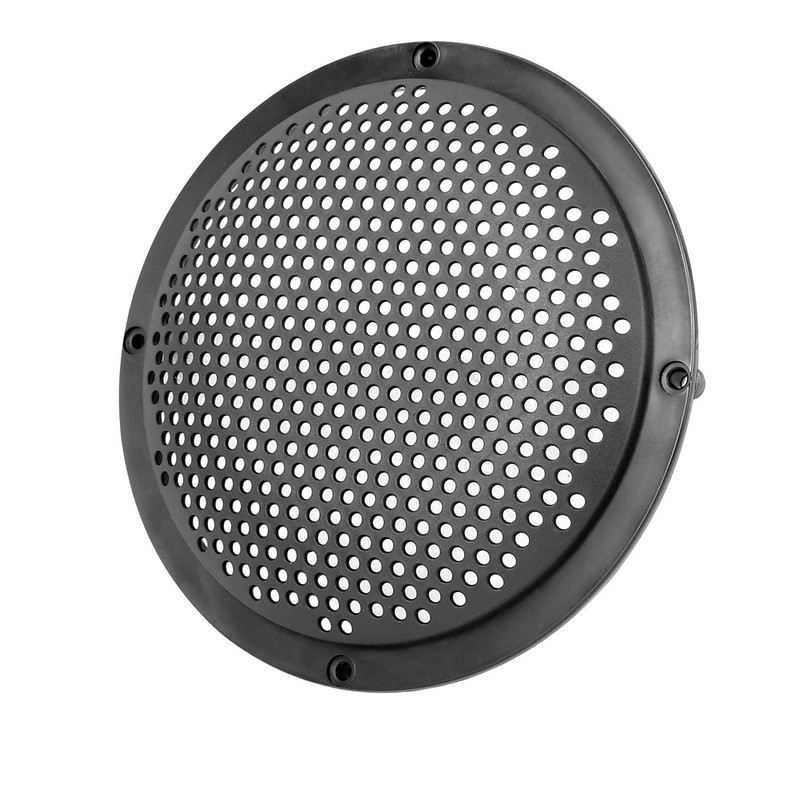 X AUTOHAUX 8pcs 6.5" Plastic Audio Speaker Cover Mesh Subwoofer