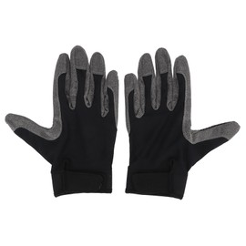 1 Pair Outdoor Gloves Breathable Shock Absorption Ultra Thin Extreme Sports Gloves for Weight Lifting Training Fitness Black L