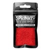 SPRINKLY - Matt Sugar Strands - Red - 30g