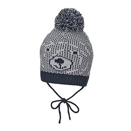 Sterntaler Baby Boys' Strickmütze Hat, Blue (Marine 300), 47