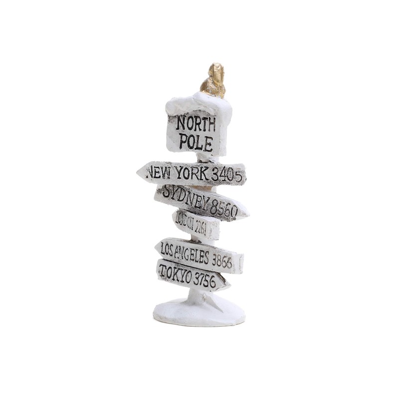 Toyland® Mini Christmas Collectable Resin Village Scene Accessories Christmas Figurines