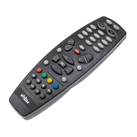 vhbw Remote Control Compatible with Dreambox DM800HD, DM800HD SE Home Cinema System, TV, Hi-Fi System - Multifunctional Remote Control