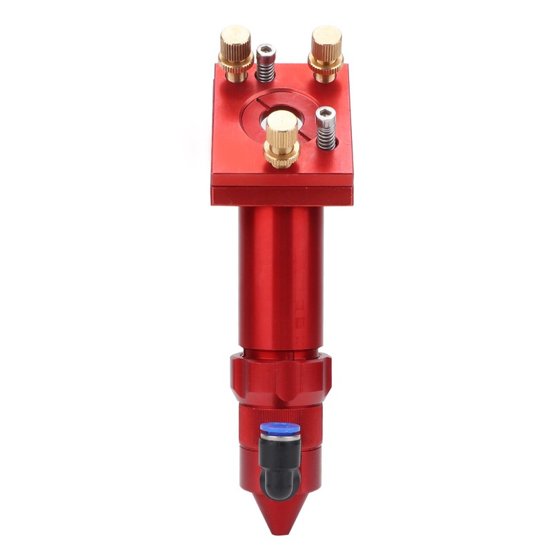 Red Aluminum Laser Head Accessories for CO2 Laser Engraving Machine