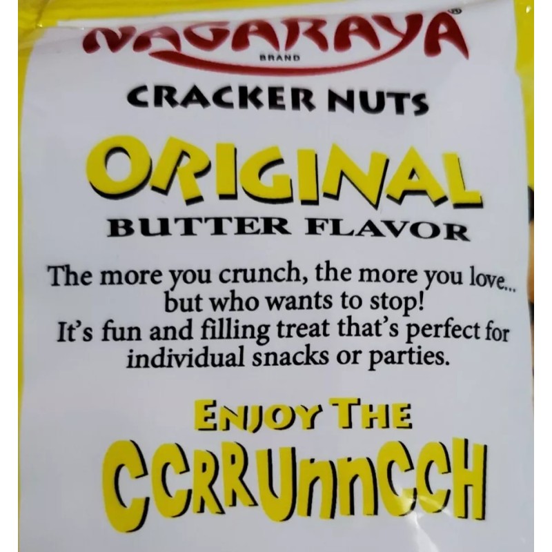 Nagaraya Cracker Nuts Original Flavor Coated Peanuts Snack Crunchy