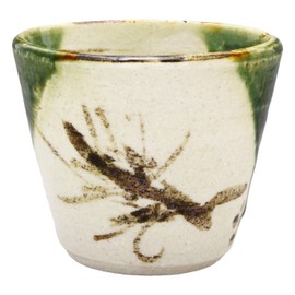 Seto Ware Oscar Buckwheat 塩草 猪口 Webbing Iron Painting 004 – 0050