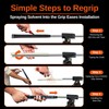 Full Choice Rubber Golf Grips 13 Pack, High Traction, Non-Slip,