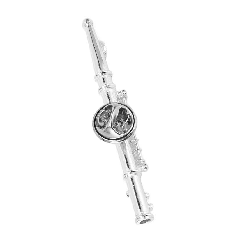 Miniature Flute Brooch High Simulation Exquisite Miniature Flute Model Musical