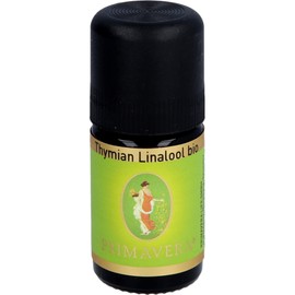 PRIMAVERA Thyme Linalol Organic 100% Natural Essential Oil, 5 ml Essential Oil