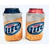 Miller Lite Beer Can Insulator Coolie Hugger Cover | Set