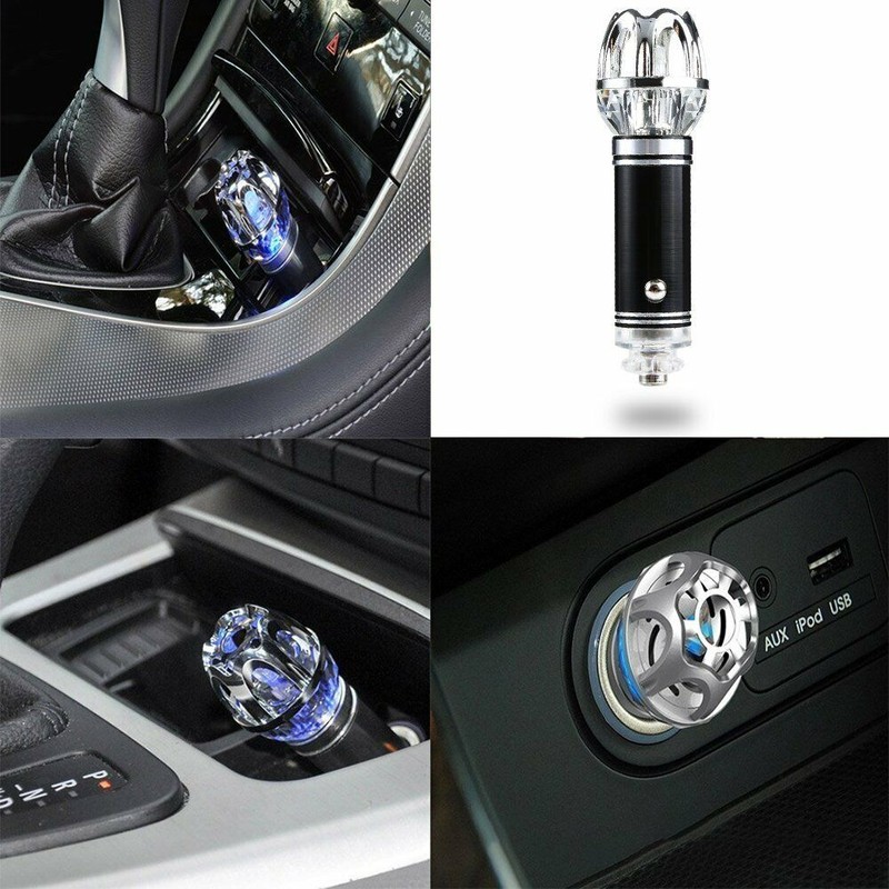 Lightsmax STRONGEST AIR PURIFIER FOR CARS REMOVES POLLEN/DUST/OD