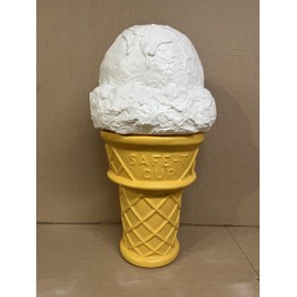 Generic Ice Cream Scoop Giant Display Lamp, Large, White, 24SCCO