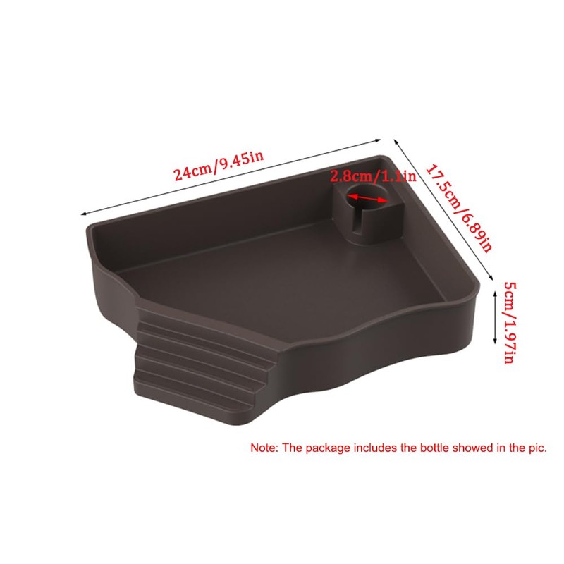 Flushbay Reptile Water Feeder Automatic Water Dispenser with Ramp Extra