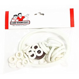 Game Room Guys Gottlieb North Star Pinball White Rubber Ring Kit