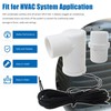 WELURE SS2 AC Float Switch HVAC 3/4 Inch Condensate Shut