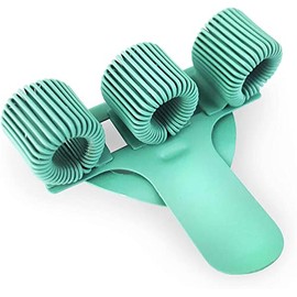 Ashton and Wright - Triple Metal Pen Holder with Pocket Clip - Ideal for Doctors/Nurses/Pilots - Single - Pastel Mint