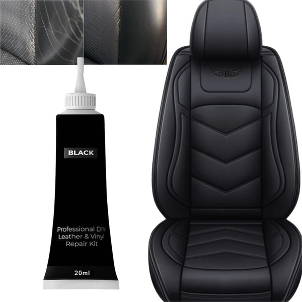 BAOSROY Leder Reparatur Set,Lederreparatur Creme,Lederbalsam,Leder-Restaurator,Leder-Farbbalsam,Lederkratzer Reparatur für Leder Restaurierung Risse
