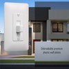 TayMac 5070W MASQUE 2000 Mid-size White 1-Gang Decorator Toggle Switch