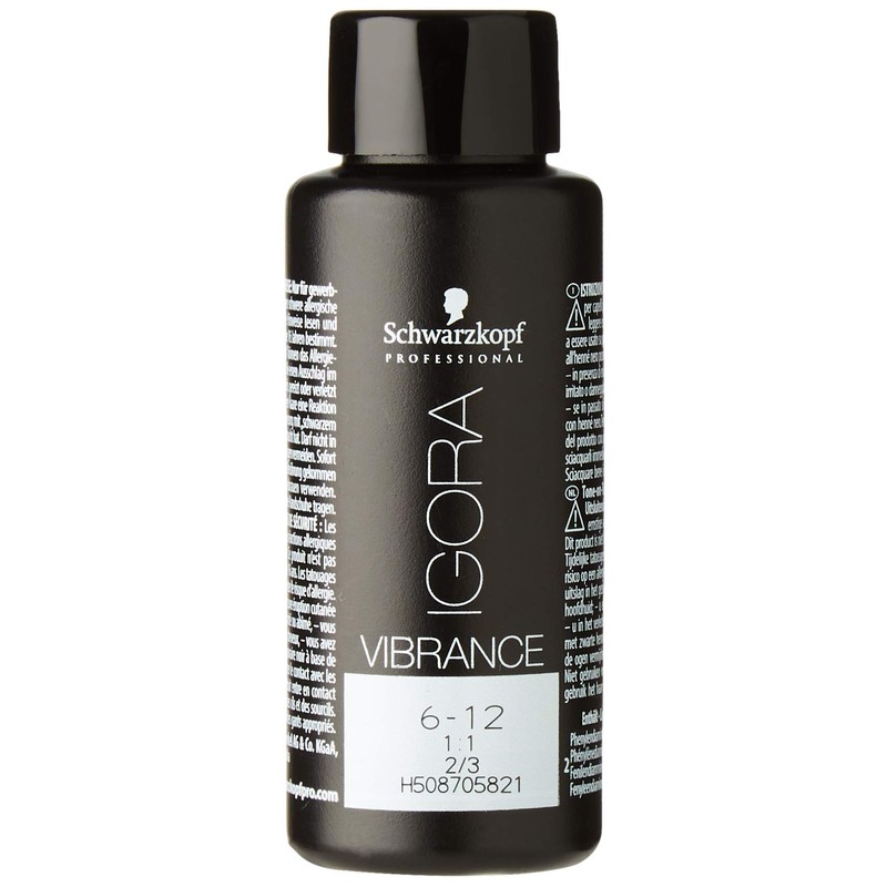 Schwarzkopf Igora Vibrance 6-12 Dark Blonde Cendre Ash