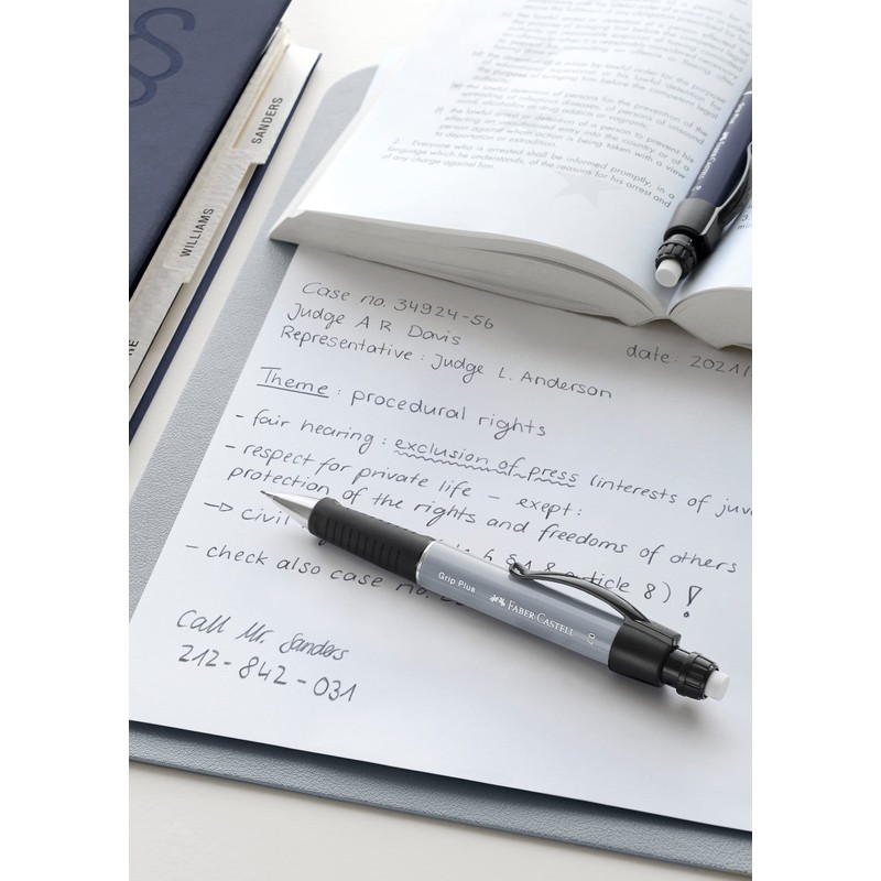 Faber-Castell Grip Plus 07 Pencil- Metallic Blue (1 piece)