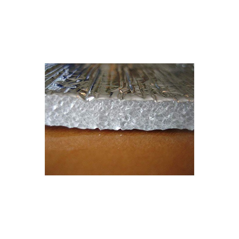 Supershield Reflective White Single Car Garage Door Insulation Foam Core