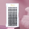 QUEWEL Individual Eyelashes, Individual Eyelash Clusters, Lashes, D Curl, Mix,