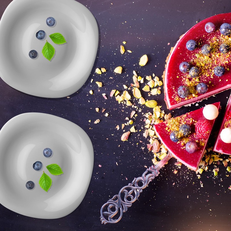 GALICJA Quadro Dessert Plate, Dinner Plate, Plates, Dinnerware, Dinner Service,