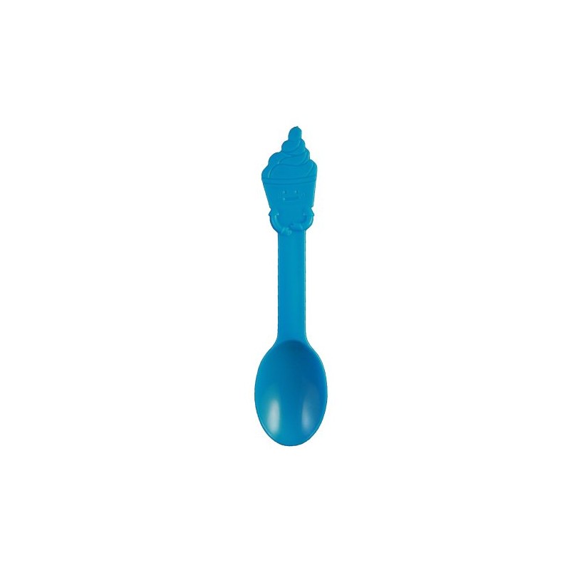 Yocup PP Swirl Spoon- 1000 Count (Blue)