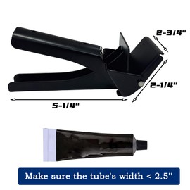 ANISUN Tube Squeezer Tool Paint Tube Squeezer for RTV Silicone Metal Tube Squeezer 2.5" Industrial Size Dispenser