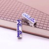 HUSURU 5PCS Sigmaa Gamma Rho Beads Charms Pendants SGR Greek