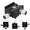 Quick Release Plate Mount Adapter Clamp Tripod Head Clamp Two