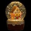 120 MM Gingerbread House Musical Water Globe by The San
