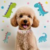 Babole Pet Cute Dinosaur Dog Collar, Adjustable Pink Dino Dog