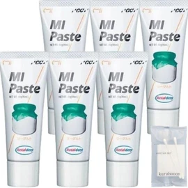 kurahooon 6pcs GC MI Paste Yogurt 40g with kurahooon Cotton Set
