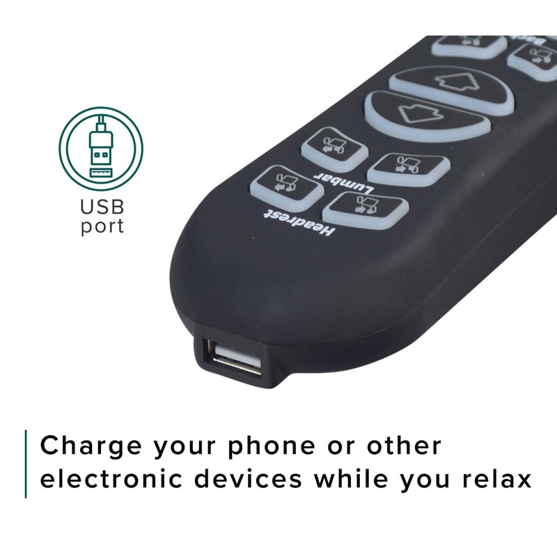 AlveyTech 10-Button 5-Pin Replacement Remote Hand Control for Pride VivaLift