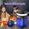 ZENO Dual-Panel Foldable Solar Bug Zapper Outdoor Indoor, 3-in-1 Solar