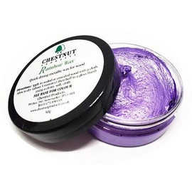 Chestnut Quick Drying Metallic Wax for Wood Rainbow Colours 50g (Lilac)