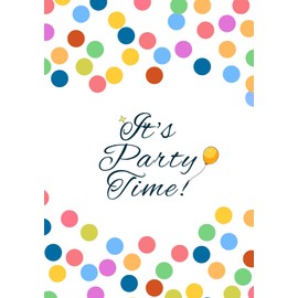 15 Birthday and Party Invitation Cards with Envelopes,Uniquely Designed Birthday Cards for Children,Men, Women and Kids (Colorful)