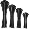 HAVE ME TD Cable Zip Ties,400 Pack Black Assorted Sizes
