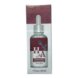 Abote Lot of 3 Abote Rose Hyaluronic Acid Serum Moisturize Smoothes Wrinkles 1 fl.oz