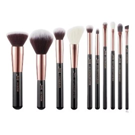 Jessup Set Brochas Maquillaje Profesional 10pz Jessup Originales