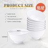 Tioncy 50 Pcs Small Bowls Bulk 10 oz Unbreakable Dessert