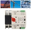 AC110V 100A Dual Power Automatic Transfer Switch 35mm Rail Mounting