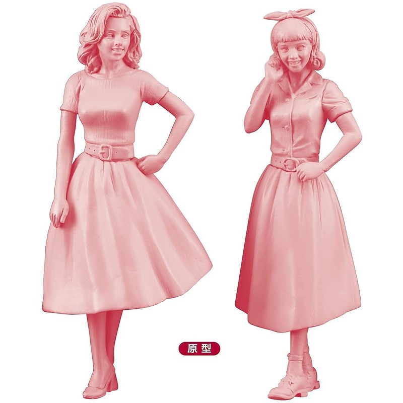 Hasegawa FC10 1/24 Figure Collection Series 50's American Girls Figure