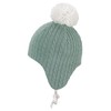 Sterntaler Baby Girl Hat Baby Inca Hat Cable Knit, Green