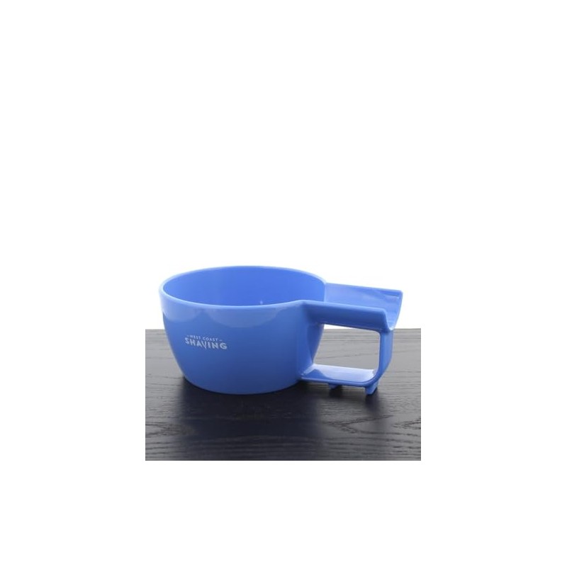 West Coast Shaving Unbreakable Lather Bowl, Blue