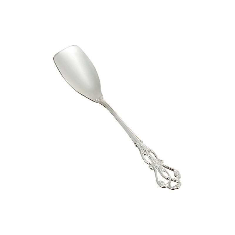 Nagao Lacell Ice Spoon, 5.3 inches (13.6 cm), Silver Plated,
