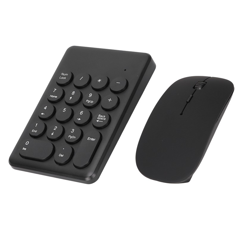 Numeric Keypad Portable Slim 2.4GHz USB Wireless Mini Black Numeric