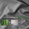 FreshCulture 100% Organic Viscose Derived from Bamboo Fitted Sheet Twin