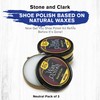 Stone and Clark Premium Neutral Shoe Polish Kit - Nourish